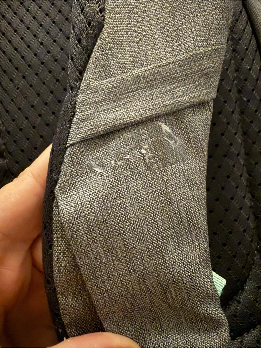The North Face Gray and Black Backpack